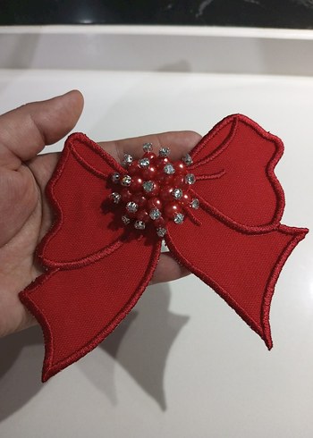 Sarı Boncuklu Fiyonk Saç Aksesuarı - Görsel 4