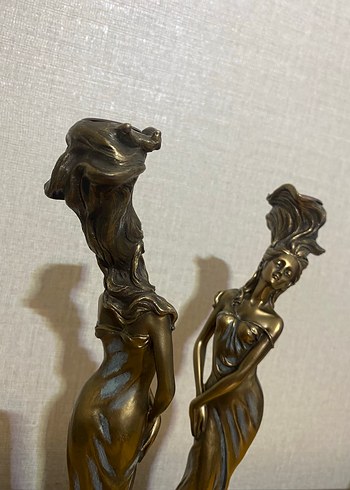 İTALYA VERONESE BRONZ ŞAMDAN / 2015 - Görsel 2