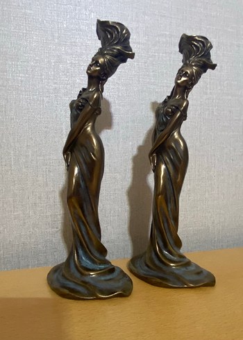 İTALYA VERONESE BRONZ ŞAMDAN / 2015 - Görsel 6