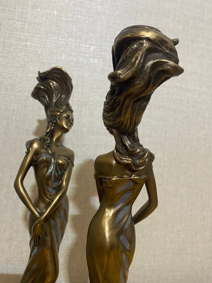 İTALYA VERONESE BRONZ ŞAMDAN / 2015 - Görsel 3