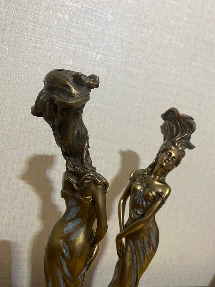 İTALYA VERONESE BRONZ ŞAMDAN / 2015 - Görsel 2