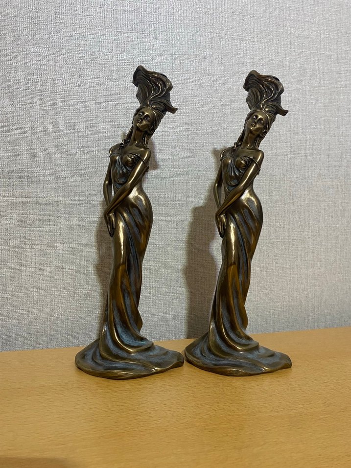 İTALYA VERONESE BRONZ ŞAMDAN / 2015 - Görsel 5