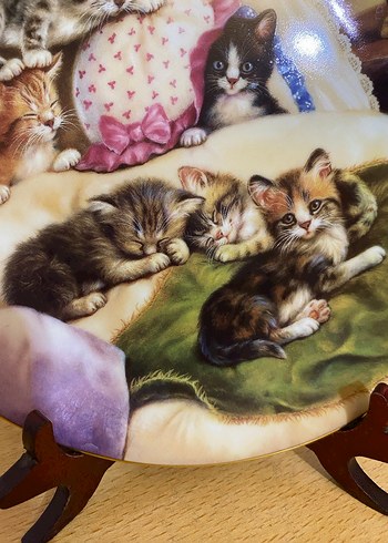 KEDİLİ DUVAR TABAĞI / 1994 - Görsel 2