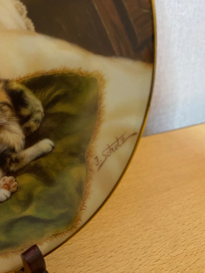 KEDİLİ DUVAR TABAĞI / 1994 - Görsel 5