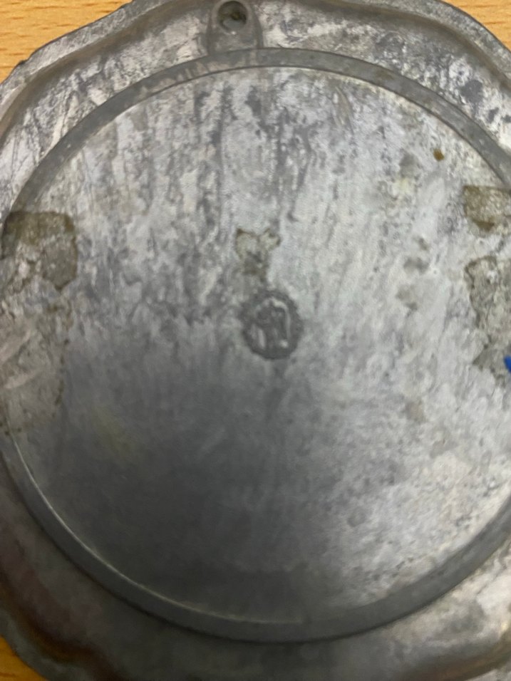 ÇİÇEKLİ ZİNN TABAK ( 2 adet ) - Görsel 4