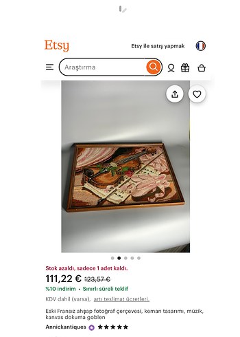 FRANSIZ DOKUMA GOBLEN - Görsel 10