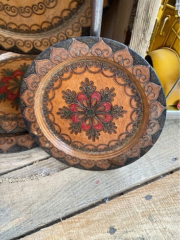 Beden ( REZERVE ) Vintage Duvar tabağı ( 5 adet )