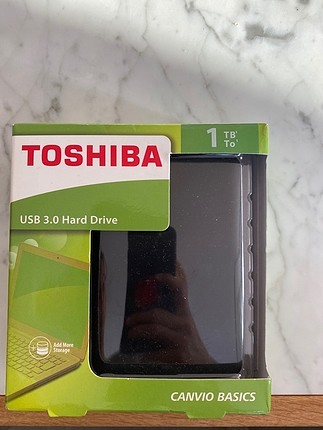 Toshiba 1tb harici harddisk