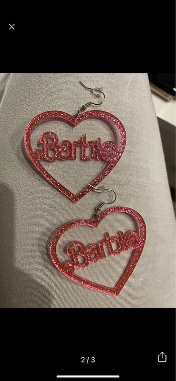Zara Barbie küpe