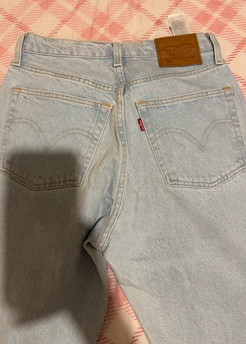 Levis 501 Acik Mavi Denim Jean