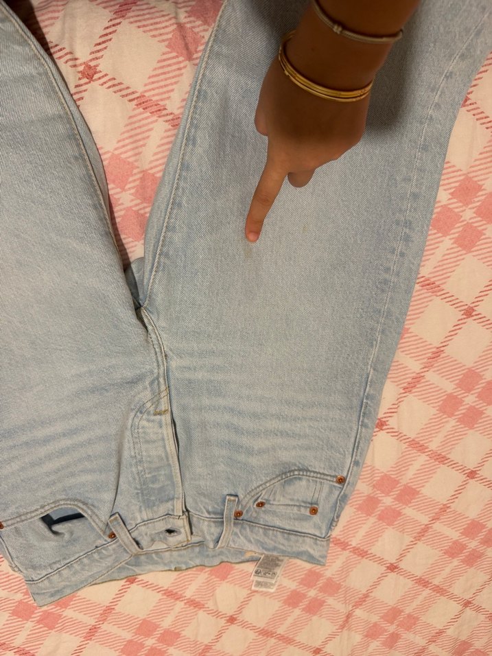 Levis 501 Açık Mavi Denim Jean — görsel 4/6