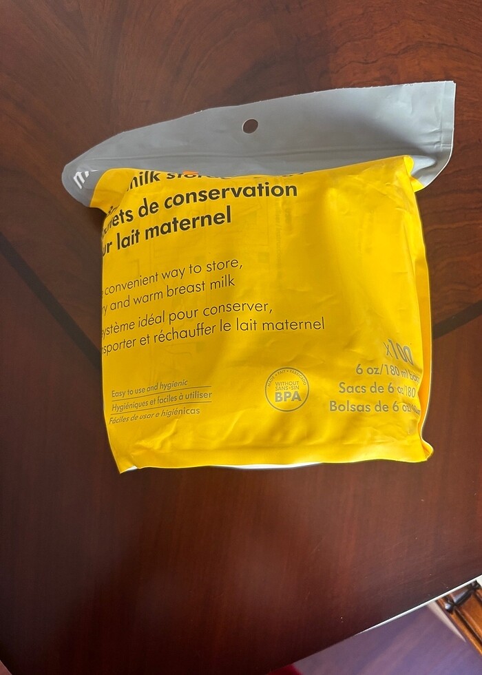 Süt saklama poşeti - Görsel 2