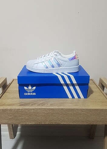 Adidas Superstar Spor Ayakkabı Holo