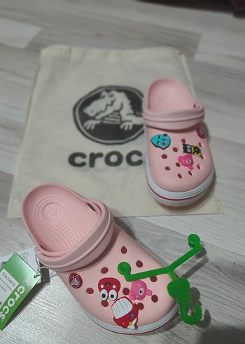 Crocs İthal Pudra Kadın Terlik