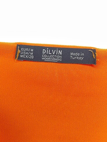 m Beden turuncu Renk Dilvin Kısa Elbise %70 İndirimli.