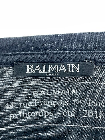 44 Beden siyah Renk Balmain T-shirt %70 İndirimli.