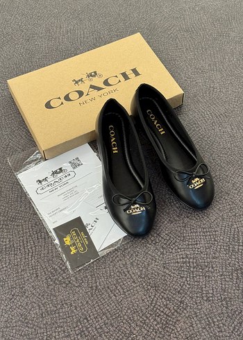 Coach Siyah Babet Ayakkabı