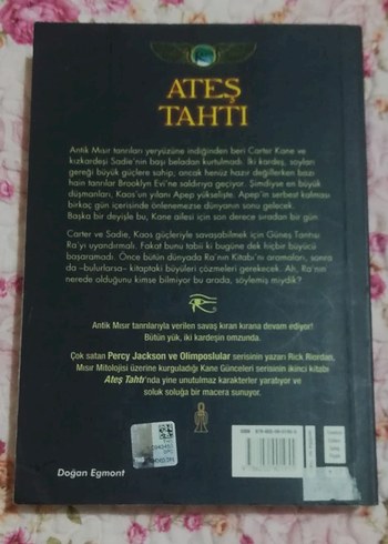 Ateş Tahtı - Rick Riordan - Görsel 3
