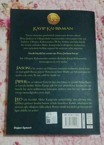 Kayıp Kahraman - Rick Riordan - Görsel 2