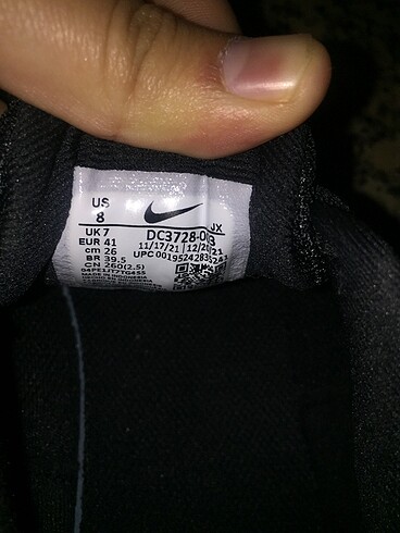 40 Beden Nike spor ayakkabı 
