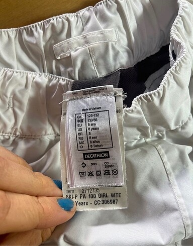 8 Yaş Beden Kayak Pantalonu