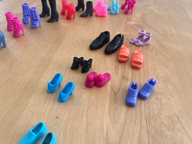  Beden Barbie ayakkabılar