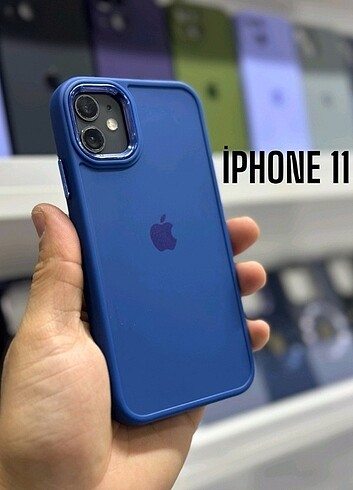 İphone 11 Uyumlu Köşeli Pastel Kılıf
