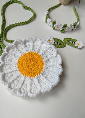 Papatya çanta 3 lü set - Görsel 2