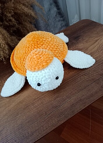  Beden Kadife ipten el örgüsü amigurumi kaplumbağa ????