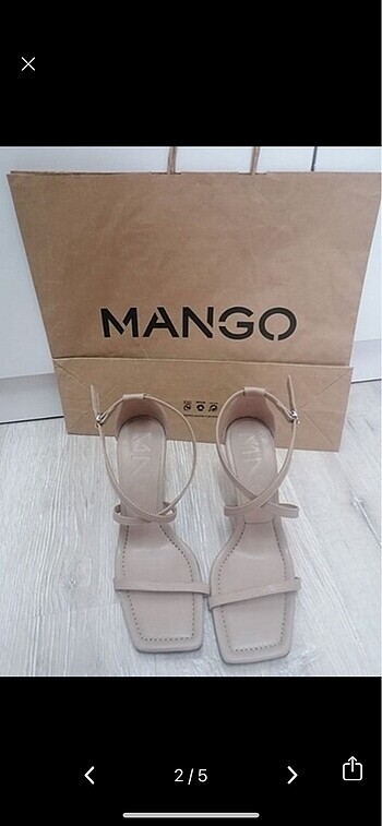 Mango Mango topuklu ayakkabı