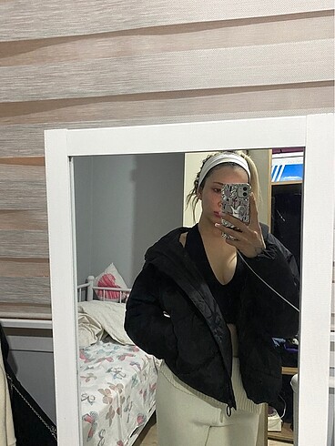 stradivarius şişme mont