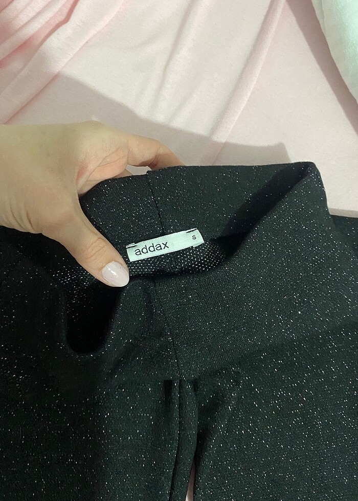 parlak simli ispanyol paça - Görsel 2