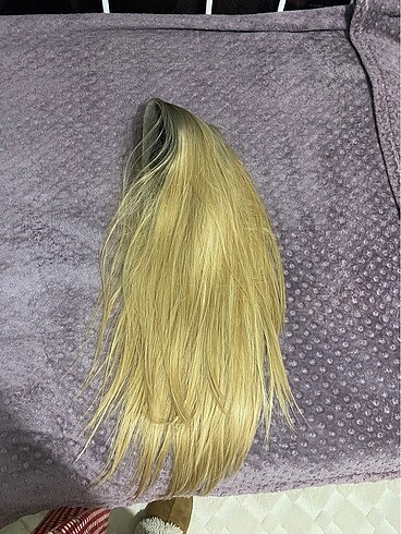 uzun saç tül peruk - Görsel 2