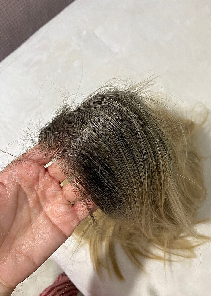 uzun saç tül peruk - Görsel 5