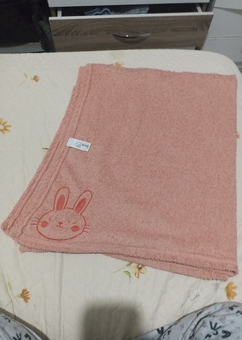 Pembe Baskılı Tavşan Desenli battaniye - Görsel 2