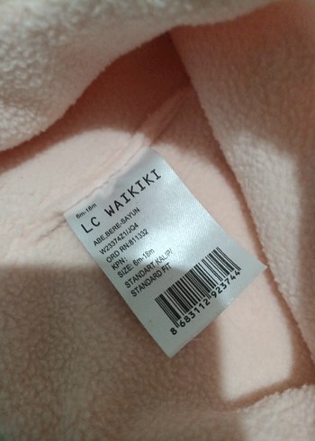 Kız Çocuk Pembe panduf ve bere - Görsel 5