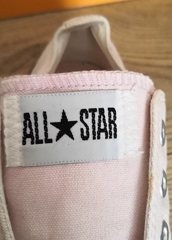 Converse Bağcıklı toz Pembe Kadın konvers Spor Ayakkabı