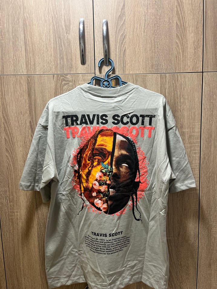 Travis Scott Baskılı Tişört - Görsel 2