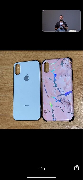 Beyaz iPhone X kılıf