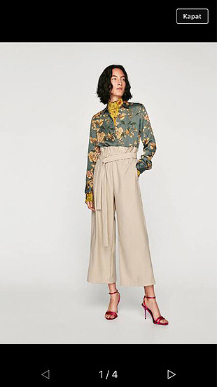 xs Beden Orjinal Zara Pantalon