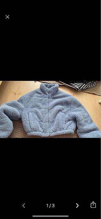bershka peluş ceket