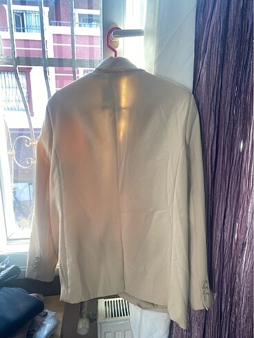 m Beden Bej blazer