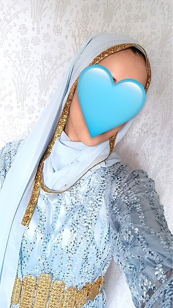 Diğer mavi yöresel elbise kaftan kir@lık