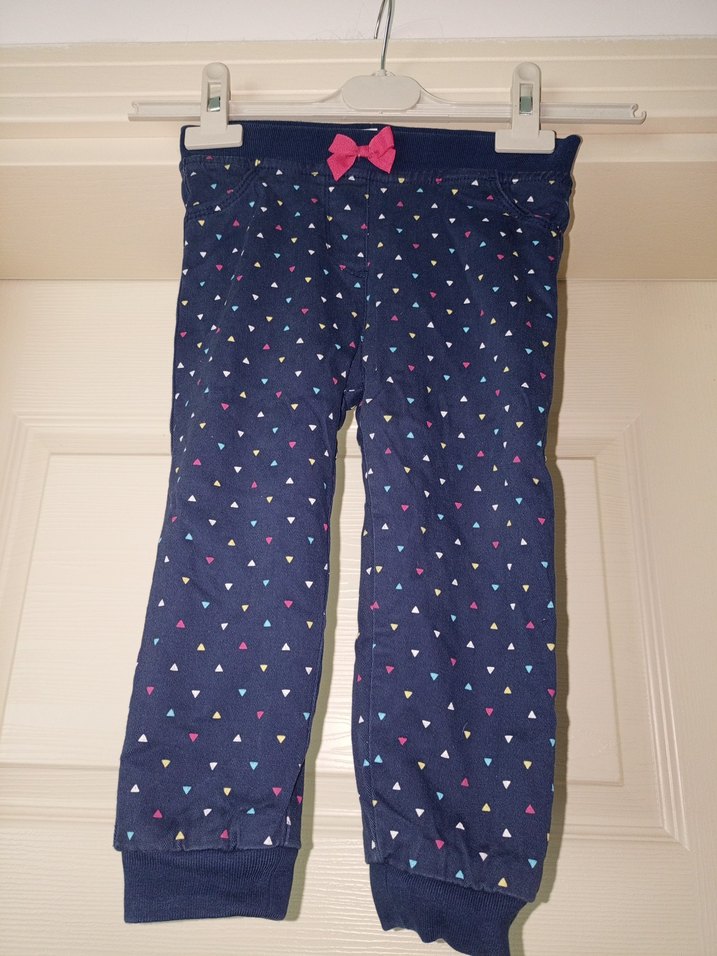 Kız Çocuk Renkli Desenli Tayt - Görsel 2