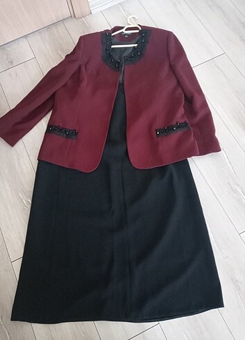 Bordo detaylı takım 