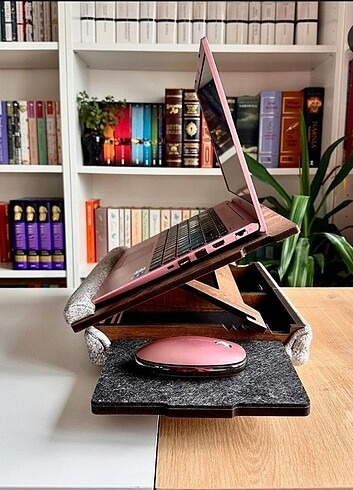  Eğim ayarlı Sandıklı laptop standı 