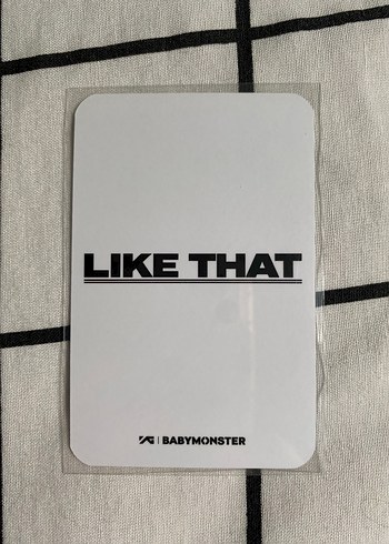 babymonster chiquita broadcast photocard - Görsel 2