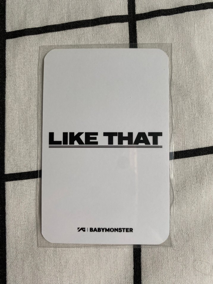 babymonster chiquita broadcast photocard - Görsel 2