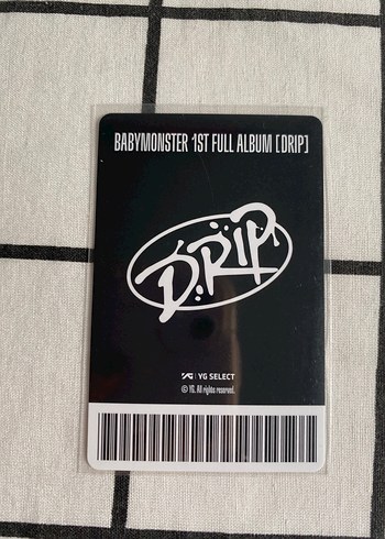 babymonster chiquita photocard - Görsel 2