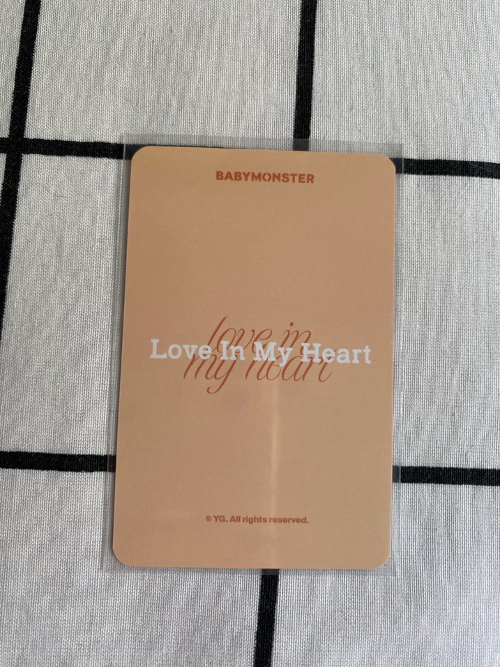 babymonster chiquita photocard - Görsel 2